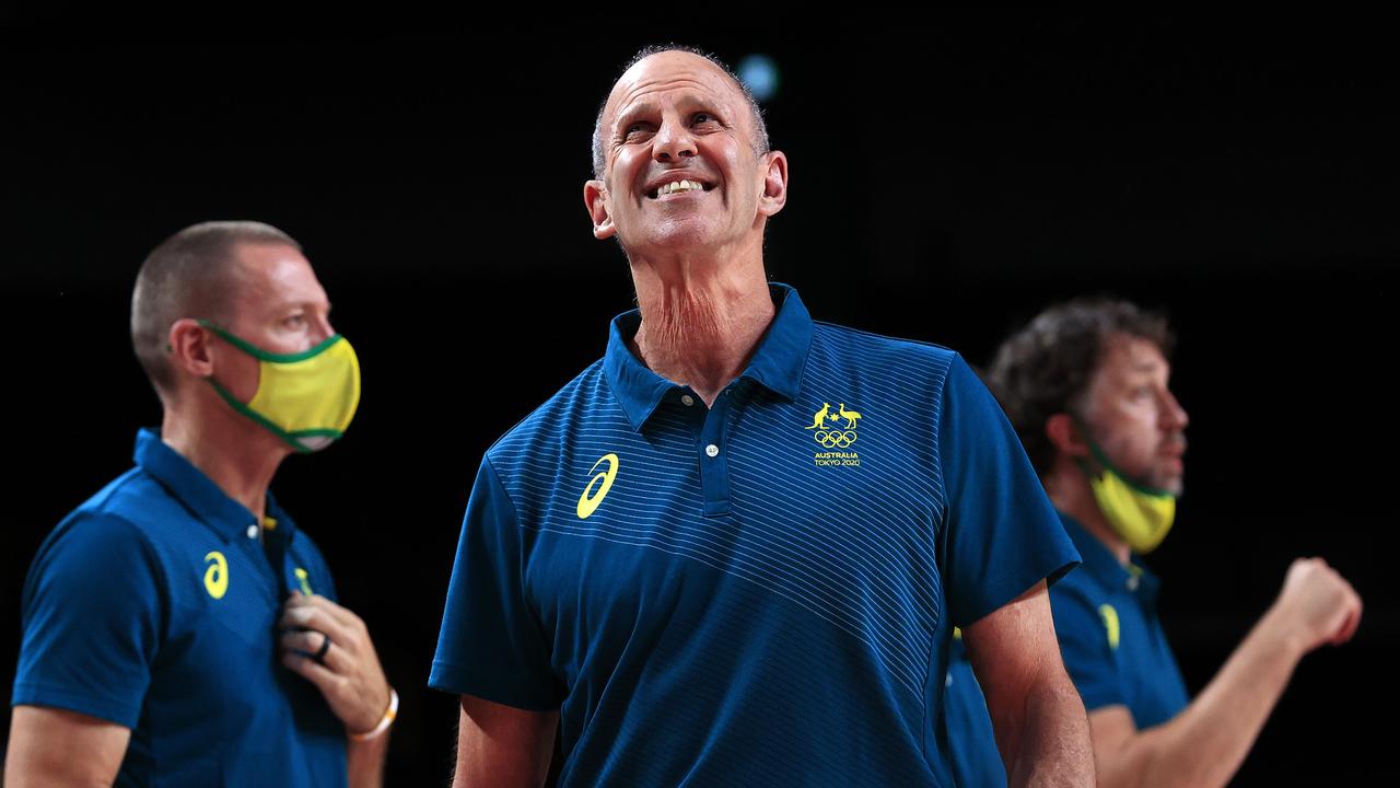 Goorjian’s Boomers beat Slovenia to clinch bronze in Tokyo. Picture: Adam Head