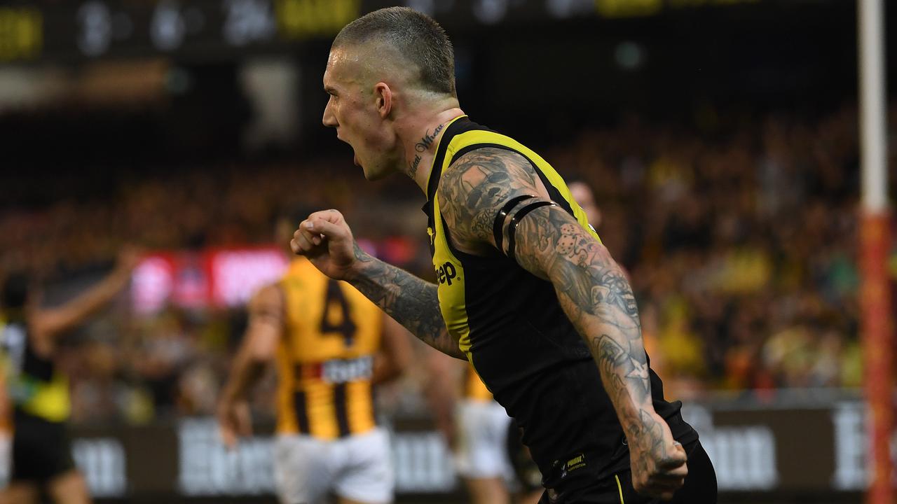 Richmond has rolled into a second straight preliminary final. (AAP Image/Julian Smith)