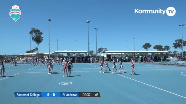 Replay: Netball Queensland Primary School Cup- Championship Semi Final – Somerset College V St Andrews