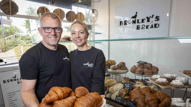 Delicious 100 promo last chance to vote Caption: Bromley's Bread has been named one of the best places in Victoria for a croissant. Bromley's Bread owners Scott and Jenny Bromley with their famous croissants. Please get a pic of the couple, who DO NOT KNOW they are part o f the Delicious 100 this year. Picture Wayne Taylor