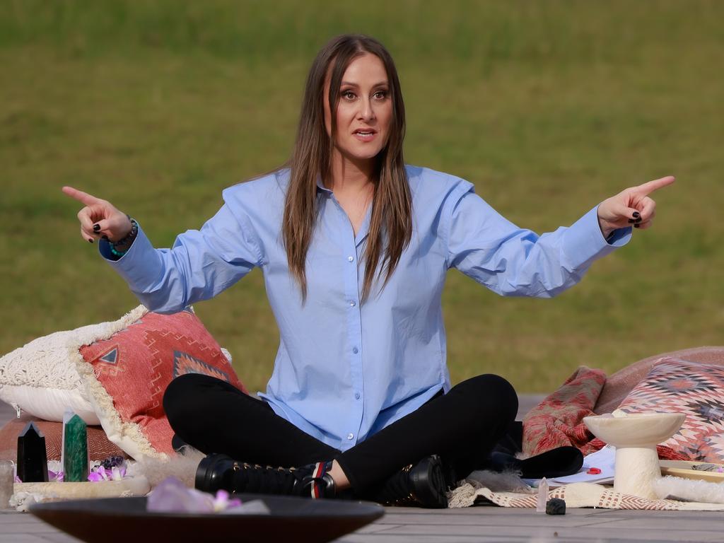 Jackie was asked to use her expertise to host a healing event for the ladies. Picture: Binge