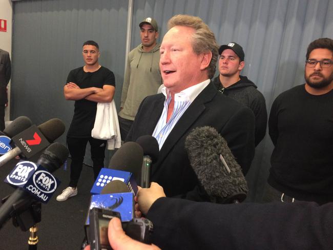 Andrew Forrest vows to fight the ARU’s ruling.