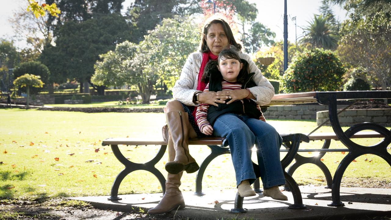 Kathleen Wincen and her daughter Annabelle share a close bond after overcoming multiple health conditions together. Picture: Bev Lacey