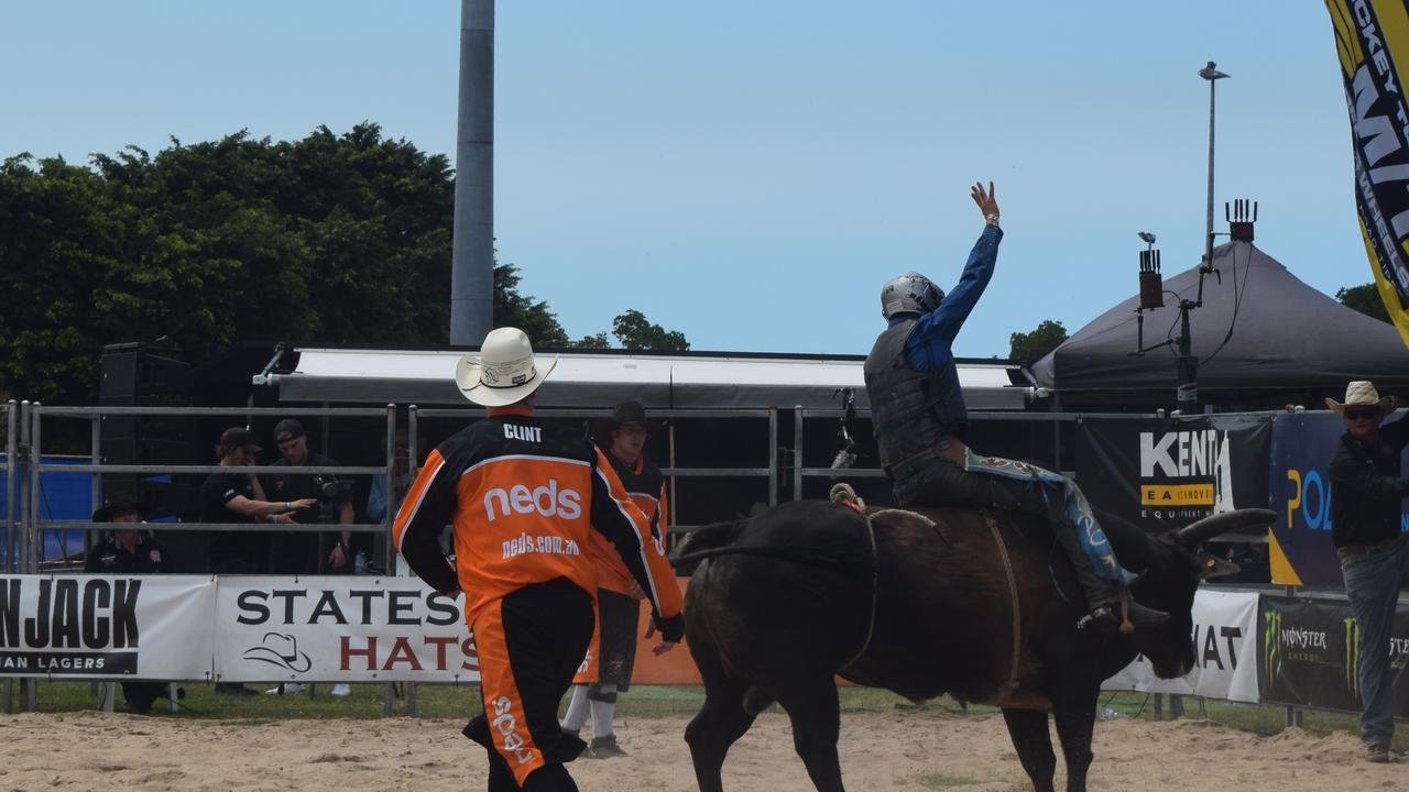 Jackson Gray at the PBR Airlie Beach Invitational. Picture: Laura Thomas