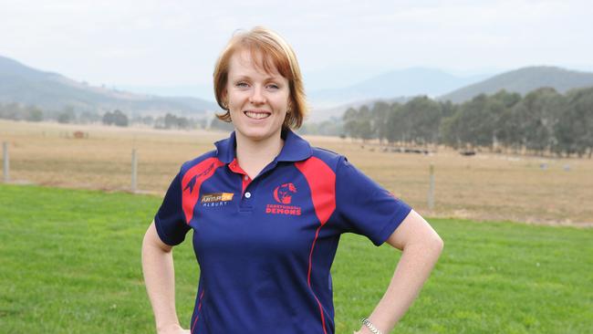 Upper Murray league operations manager Nadia Edwards.