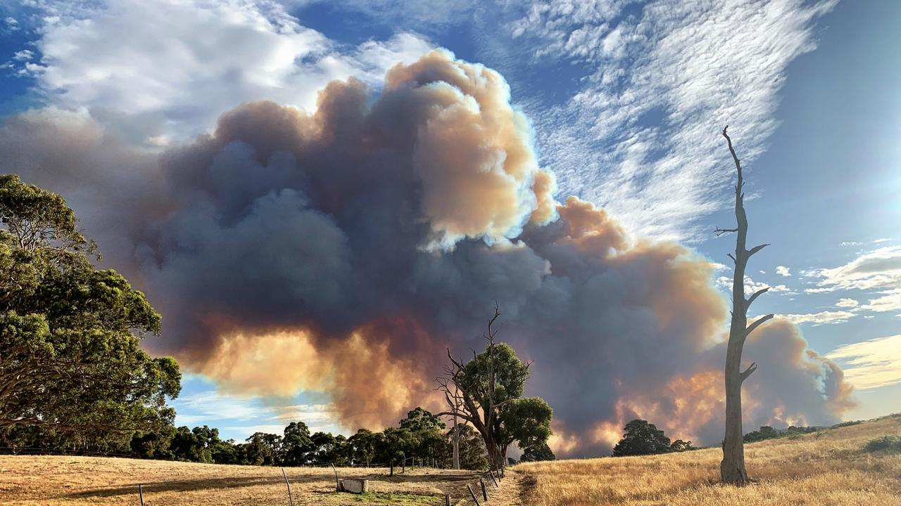 The view from Hahndorf. Picture: Tricia Watkinson