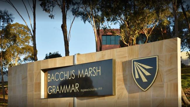 Bacchus Marsh Grammar. Picture: Supplied