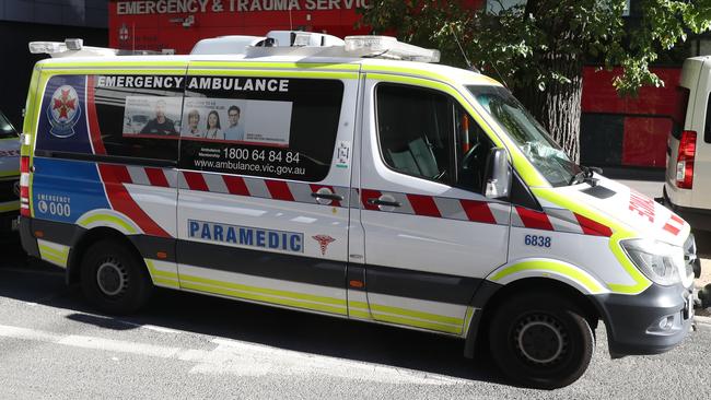 At one point Melbourne was left with zero available ambulances. Picture: David Crosling