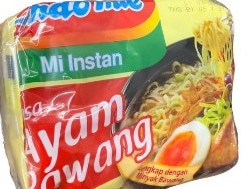 Grand Eastern Trading is recalling its Indomie Rasa Soto Mie and Indomie Rasa Ayam Bawang products because of undeclared allergens. Picture: Food Standards