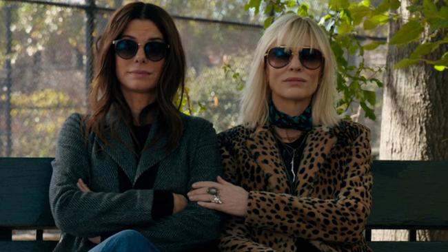 Sandra Bullock and Cate Blanchett star in Ocean's 8.