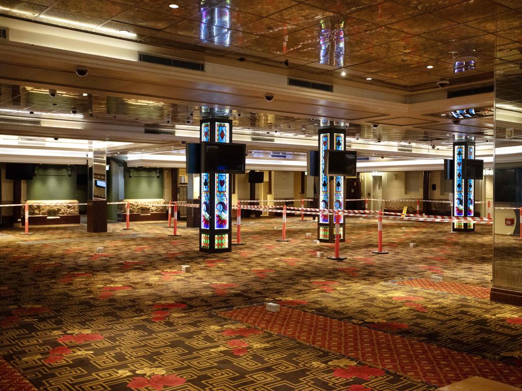 The ground floor of Griffith University before renovations. Picture: Nigel Hallett