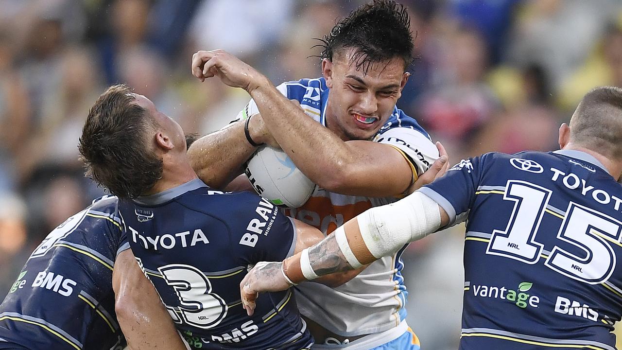 Tino Fa'asuamaleaui has copped a two week ban (Photo by Ian Hitchcock/Getty Images)