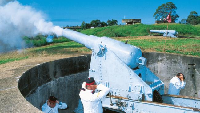 There will be a canon firing this weekend. Image from Tourism Queensland.