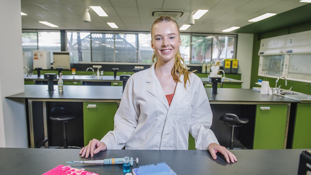 University of Southern Queensland biomedical science student Georgia Poole. Picture: David Martinelli