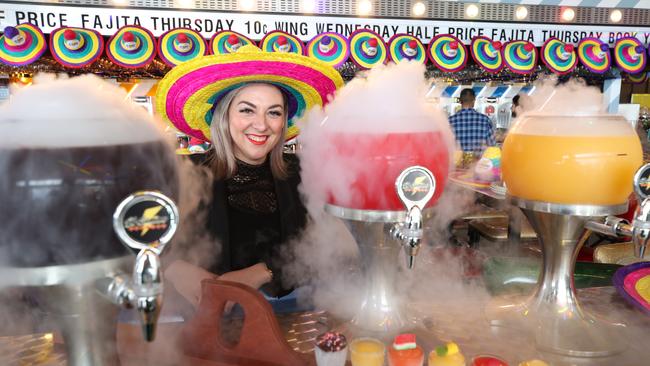 El Camino Cantina Director of Food and Beverage, Molly Haranis, celebrates the opening. Picture Glenn Hampson