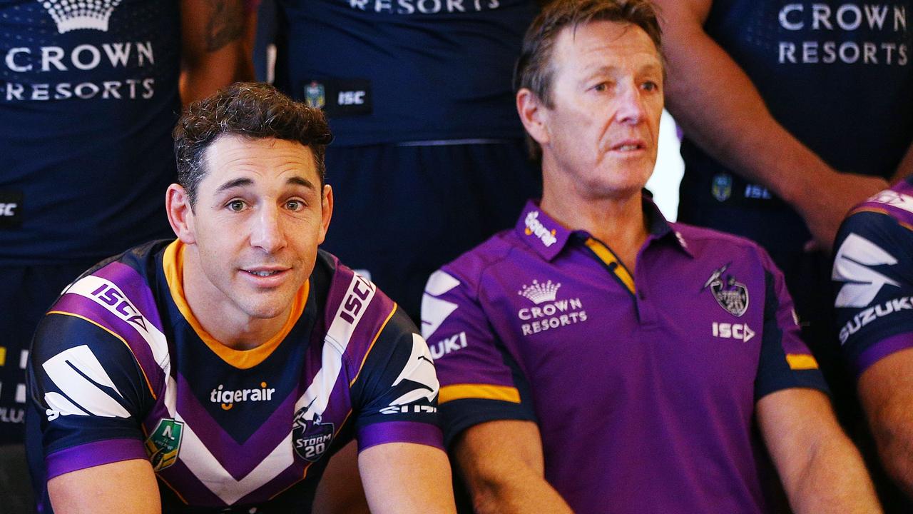 Billy Slater is a possible replacement for Craig Bellamy at the Storm. Picture: Michael Dodge/Getty Images