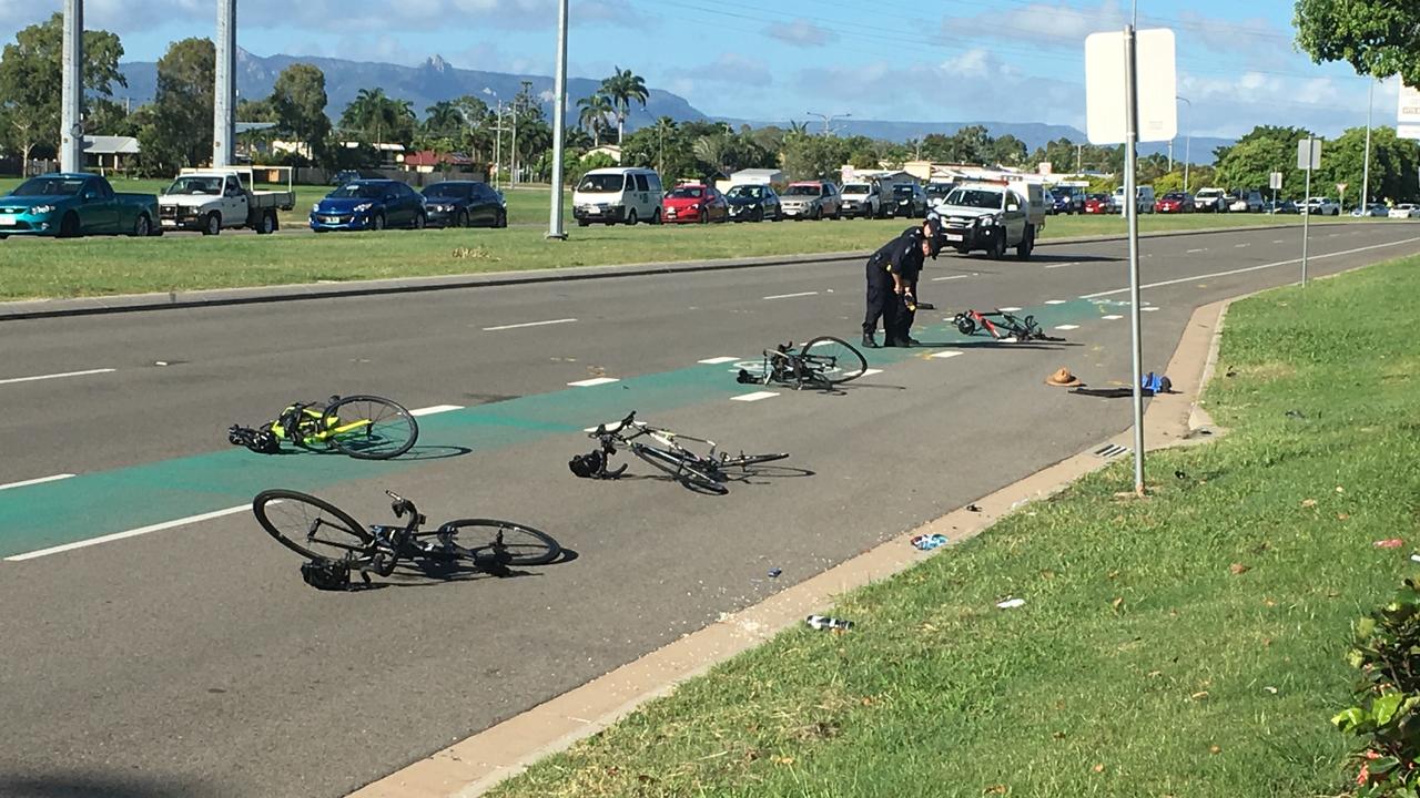 Townsville Crash Car Crashes Into Group Of Cyclists On Dalrymple Road Mount Louisa Herald Sun 5600