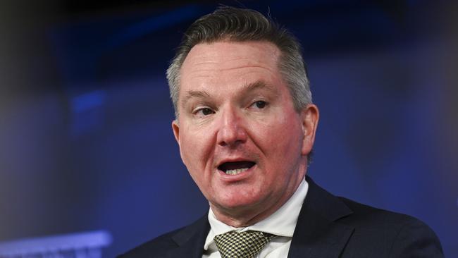 Minister for Climate Change and Energy Chris Bowen. Picture: Martin Ollman