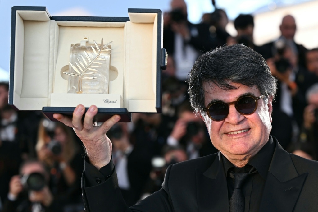 Panahi won this year's Palme d'Or