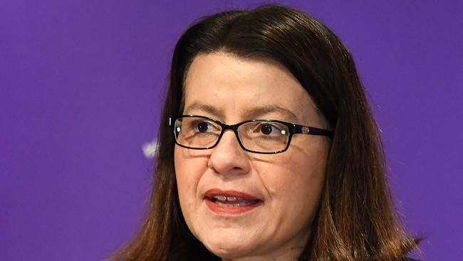 Jenny Mikakos was allegedly warned as early as May 11 about insufficient infection control measures in hotel quarantine. Picture; Getty Images.