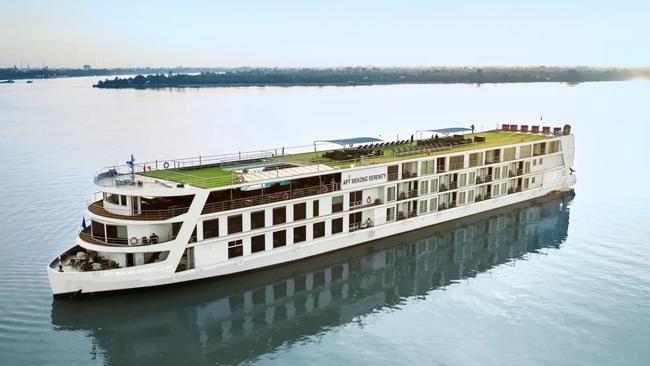 APT river ship Mekong Serenity.