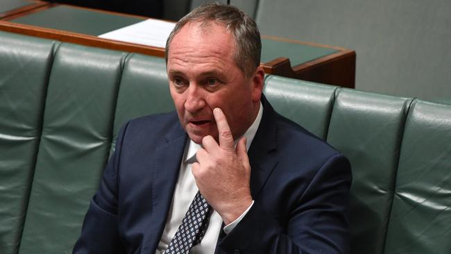 It is understood Mr Joyce will wind back ministerial duties in April after the baby is born.