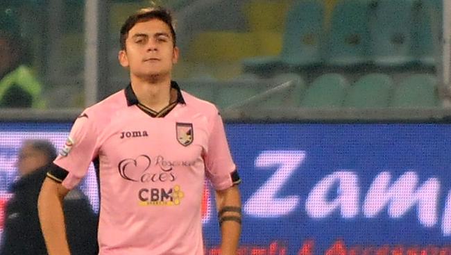 Palermo's Paulo Dybala — the “new Sergio Aguero” apparently.