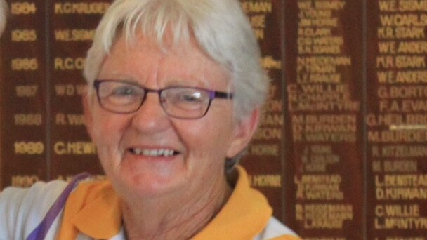 WINNER: Judy Allen won the Sunshine Ladies Championship Singles Final.