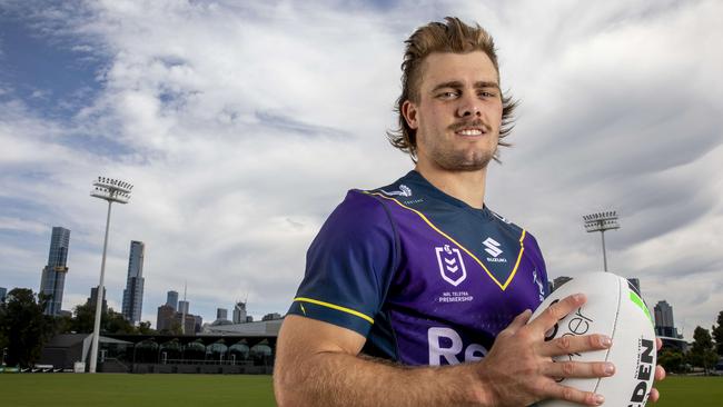 Ryan Papenhuyzen is in talks with Melbourne Storm on a new three to five-year deal worth $800,000 a season. Picture: Tim Carrafa