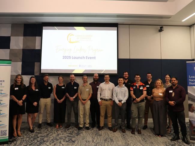 The 2025 Delegates of The Cairns Chamber of Commerce Emerging Leaders Program (ELP).