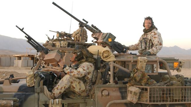 Members of the Special Operations Task Group prepare for a patrol in southern Afghanistan. in 2007. Today, Australia would not have what it would need to repel any attack.