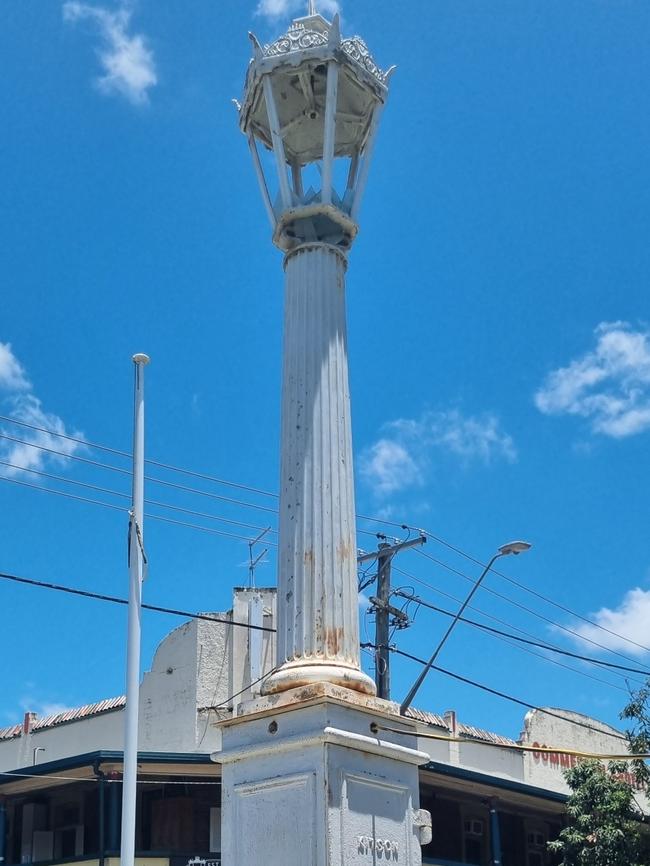 Council workers are currently examining the damage. Picture: Casino RSL Sub Branch Secretary Owen Newell