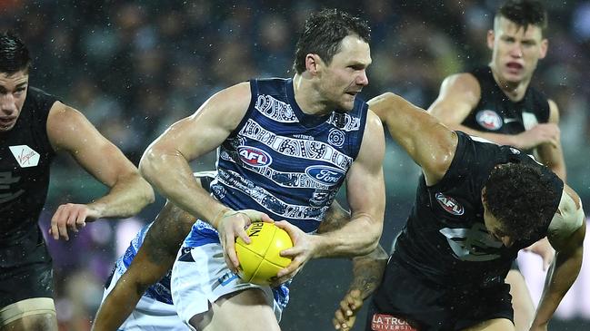 Patrick Dangerfield says the Cats need to make a statement in the finals. Picture: Getty Images