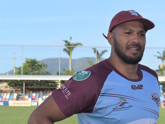Jonus Pearson, pictured celebrating after scoring for the Brisbane Broncos in 2017, has returned to the CQ Capras this year. (Photo by Chris Hyde/Getty Images)