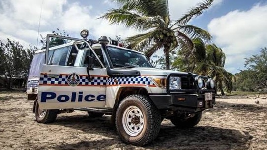 Police searched an aircraft after it landed on Groote Eylandt and allegedly found three ounces of cannabis