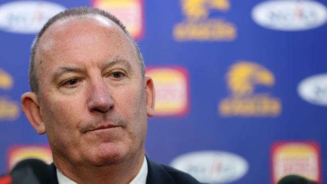 West Coast Eagles CEO Trevor Nisbett. Picture: Richard Wainwright