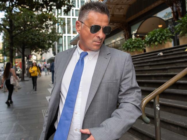 Vittorio ‘Vic’ Cuoco, a Wollongong lawyer leaving court earlier this year. Picture: NCA NewsWire/Bianca De Marchi