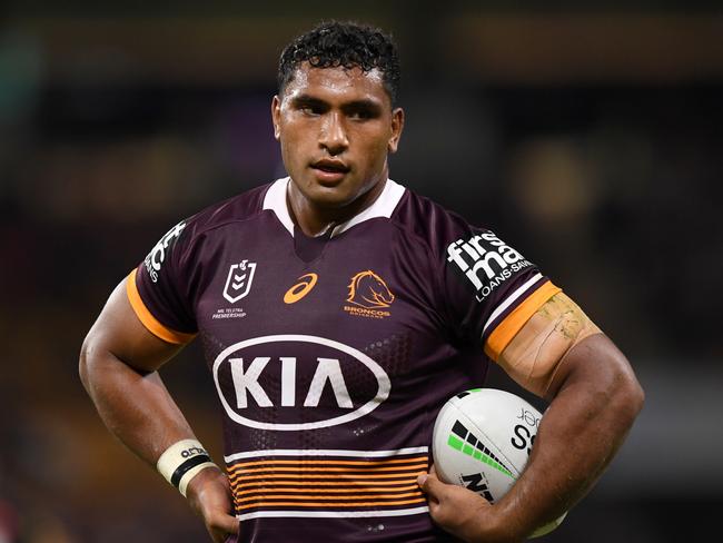 Tevita Pangai Jr’s demise at the Broncos was largely self inflicted. Picture: NRL Photos.