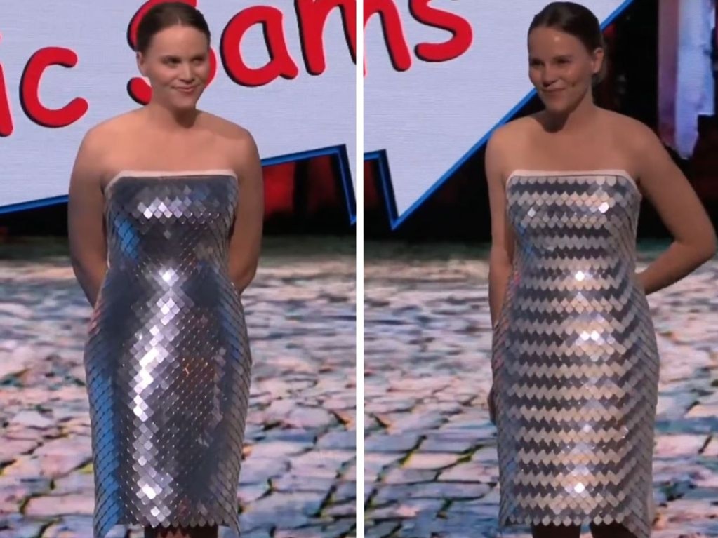 Smart materials allow the dress to change colour. Picture: Adobe