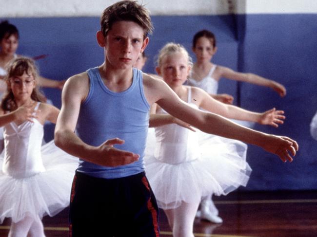 Jamie Bell in 2000 film 'Billy Elliot'. /filmstill  child actor dancer movies   scene ballet