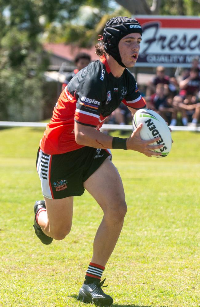 Trent Martin 9/10 Cubs Kirwan State High School State vs St Brendan's College Semi Final 2024. Thursday 22 August 2024 Picture: Michaela Harlow
