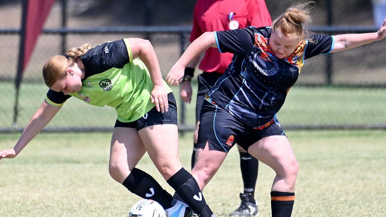 Queensland Indigenous Football's First Nations Indigenous Football Cup Thursday November 2, 2023. Picture, John Gass