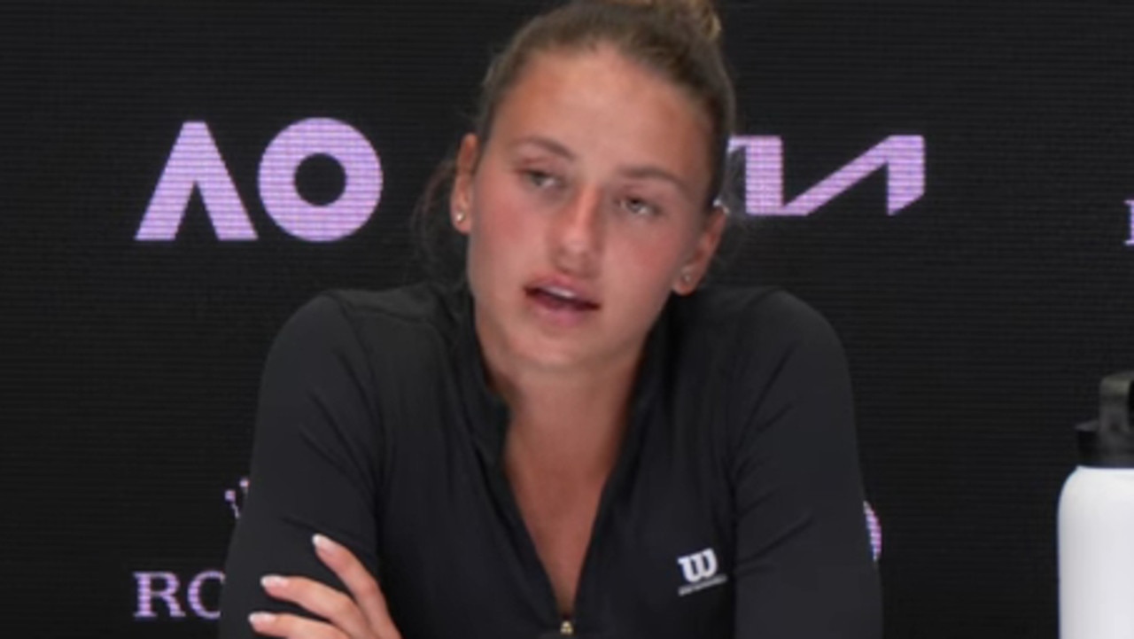 Ukrainian tennis star Marta Kostyuk receives heartbreaking text at ...