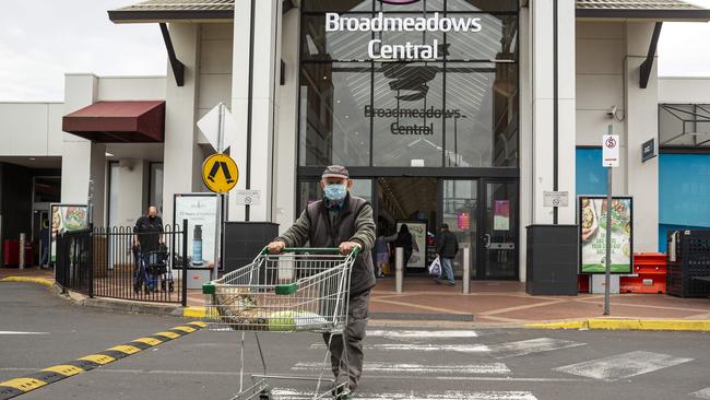 A supermarket at Broadmeadows Central has been added to the list of exposure sites. File image: NCA NewsWire/Daniel Pockett