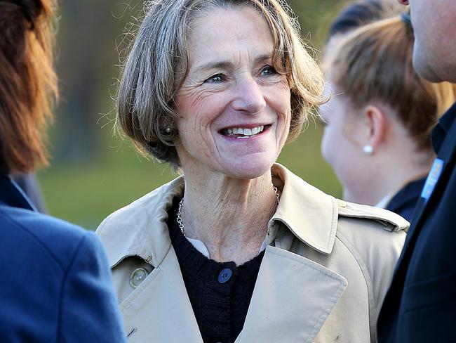 Tasmanian Governor Kate Warner at Australia's Biggest Morning Tea event at Government House. photo Sam Rosewarne