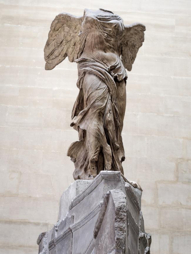 Winged Victory of Samothrace.