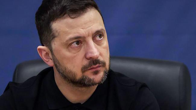 Ukrainian President Volodymyr Zelensky has warned world leaders not to trust Vladimir Putin. Picture: AFP.