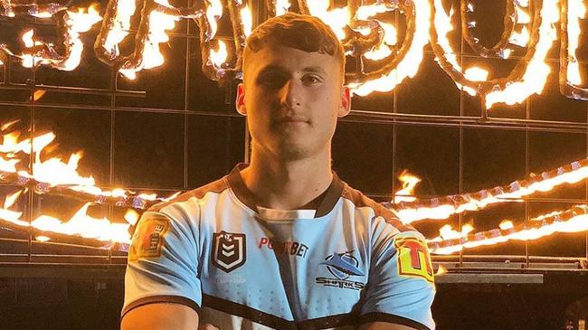 Cronulla Sharks player Bronson Xerri, who has tested positive to performance-enhancing drugs. Source: Instagram (now private account) https://www.instagram.com/bronson.xerri/?hl=en