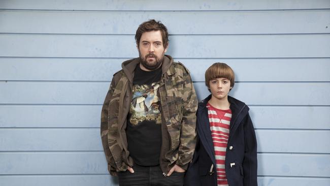 Andy (Nick Helm) &amp; Errol (Elliot Speller-Gillott) in Uncle.