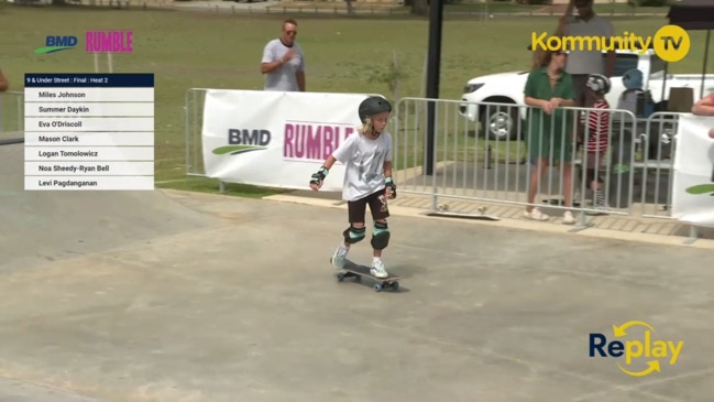 Replay: Western Rumble -  9 & Under Street semi-final heats